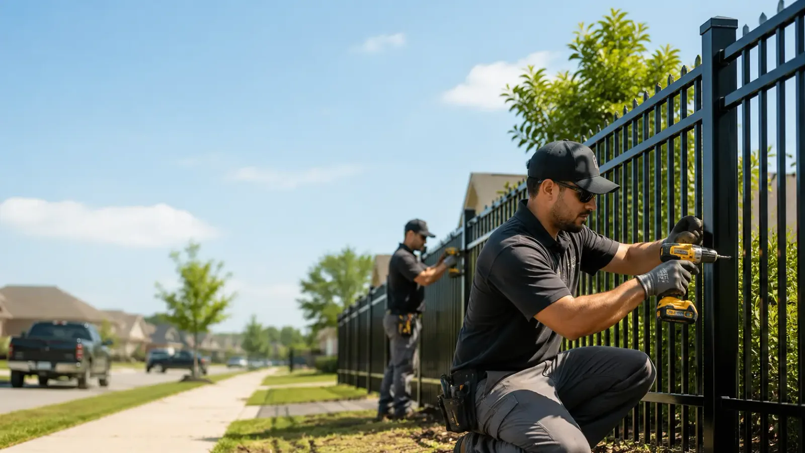 Metal Fence Installation in Grand Tower, IL